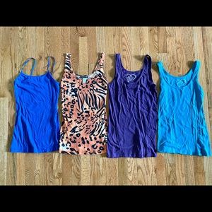 Lot of women’s size small cami and tanks